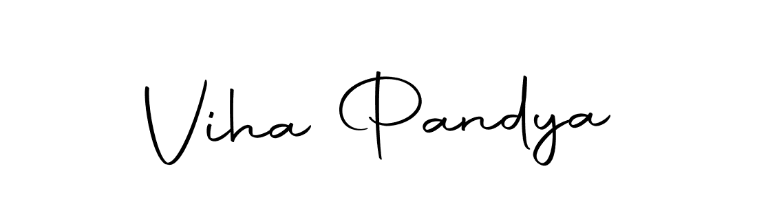 Make a short Viha Pandya signature style. Manage your documents anywhere anytime using Autography-DOLnW. Create and add eSignatures, submit forms, share and send files easily. Viha Pandya signature style 10 images and pictures png