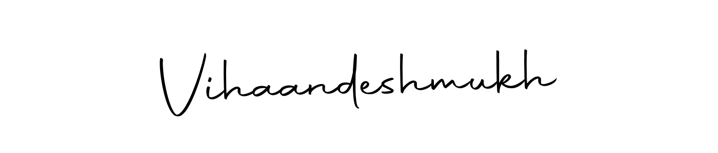 Also we have Vihaandeshmukh name is the best signature style. Create professional handwritten signature collection using Autography-DOLnW autograph style. Vihaandeshmukh signature style 10 images and pictures png