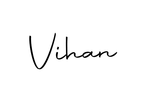 if you are searching for the best signature style for your name Vihan. so please give up your signature search. here we have designed multiple signature styles  using Autography-DOLnW. Vihan signature style 10 images and pictures png