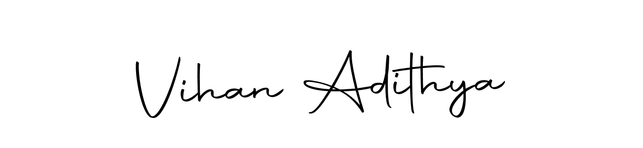 Make a beautiful signature design for name Vihan Adithya. Use this online signature maker to create a handwritten signature for free. Vihan Adithya signature style 10 images and pictures png