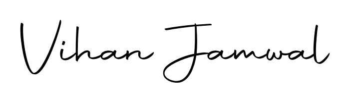 An effortless, minimalist signature concept for Vihan Jamwal using Autography-DOLnW design. Clean lines that look great on any document. Vihan Jamwal signature style 10 images and pictures png