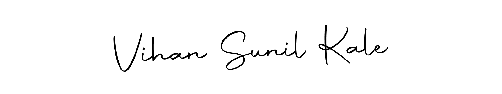 You should practise on your own different ways (Autography-DOLnW) to write your name (Vihan Sunil Kale) in signature. don't let someone else do it for you. Vihan Sunil Kale signature style 10 images and pictures png