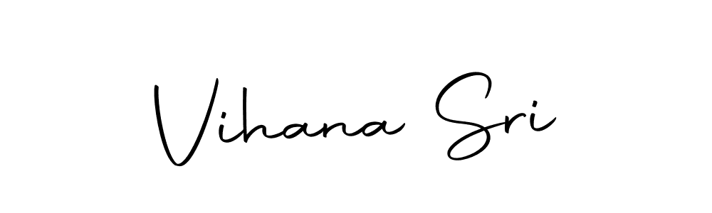 Make a beautiful signature design for name Vihana Sri. Use this online signature maker to create a handwritten signature for free. Vihana Sri signature style 10 images and pictures png