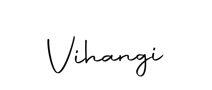 Make a beautiful signature design for name Vihangi. Use this online signature maker to create a handwritten signature for free. Vihangi signature style 10 images and pictures png