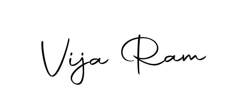 Use a signature maker to create a handwritten signature online. With this signature software, you can design (Autography-DOLnW) your own signature for name Vija Ram. Vija Ram signature style 10 images and pictures png