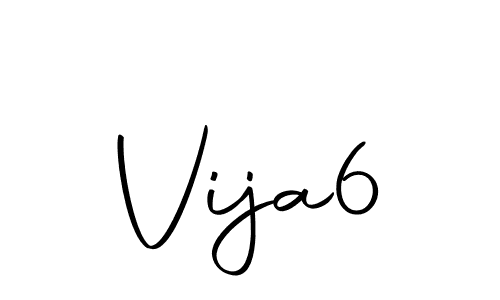 Vija6 stylish signature style. Best Handwritten Sign (Autography-DOLnW) for my name. Handwritten Signature Collection Ideas for my name Vija6. Vija6 signature style 10 images and pictures png