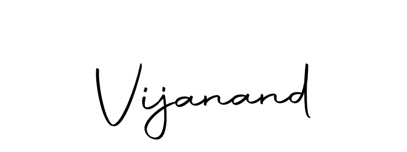 Also we have Vijanand name is the best signature style. Create professional handwritten signature collection using Autography-DOLnW autograph style. Vijanand signature style 10 images and pictures png