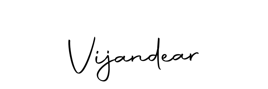 You should practise on your own different ways (Autography-DOLnW) to write your name (Vijandear) in signature. don't let someone else do it for you. Vijandear signature style 10 images and pictures png