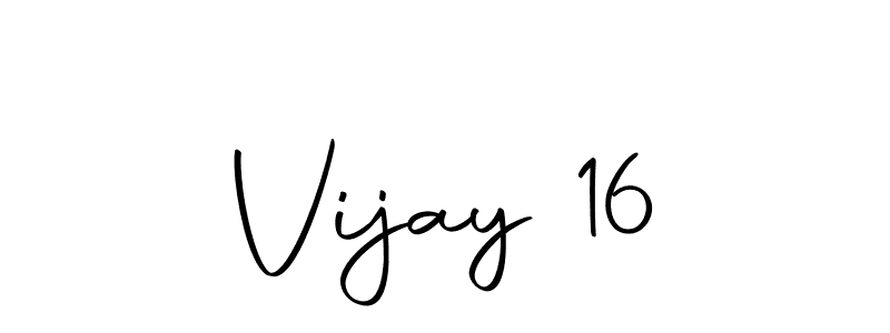 Make a beautiful signature design for name Vijay 16. With this signature (Autography-DOLnW) style, you can create a handwritten signature for free. Vijay 16 signature style 10 images and pictures png