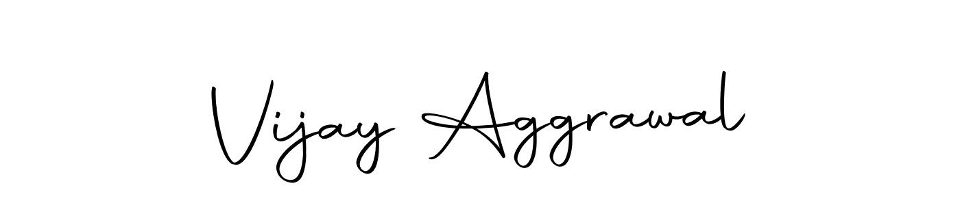 Make a beautiful signature design for name Vijay Aggrawal. With this signature (Autography-DOLnW) style, you can create a handwritten signature for free. Vijay Aggrawal signature style 10 images and pictures png
