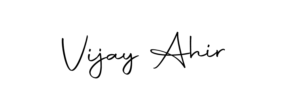 if you are searching for the best signature style for your name Vijay Ahir. so please give up your signature search. here we have designed multiple signature styles  using Autography-DOLnW. Vijay Ahir signature style 10 images and pictures png