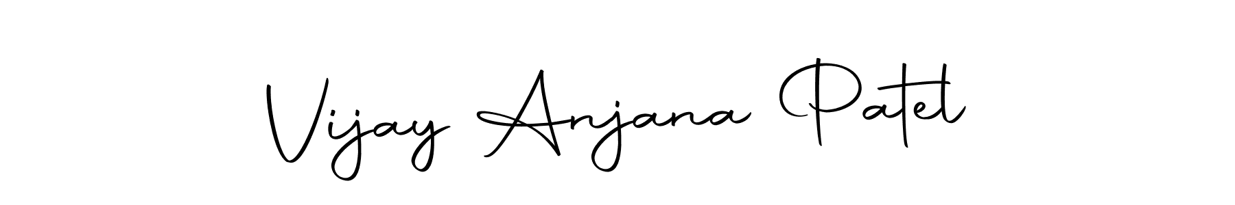You can use this online signature creator to create a handwritten signature for the name Vijay Anjana Patel. This is the best online autograph maker. Vijay Anjana Patel signature style 10 images and pictures png
