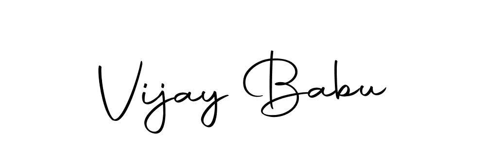 Make a beautiful signature design for name Vijay Babu. With this signature (Autography-DOLnW) style, you can create a handwritten signature for free. Vijay Babu signature style 10 images and pictures png