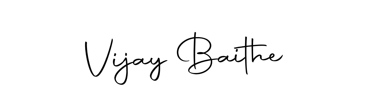 You should practise on your own different ways (Autography-DOLnW) to write your name (Vijay Baithe) in signature. don't let someone else do it for you. Vijay Baithe signature style 10 images and pictures png