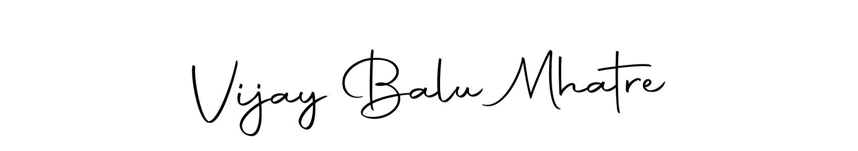 Make a beautiful signature design for name Vijay Balu Mhatre. Use this online signature maker to create a handwritten signature for free. Vijay Balu Mhatre signature style 10 images and pictures png