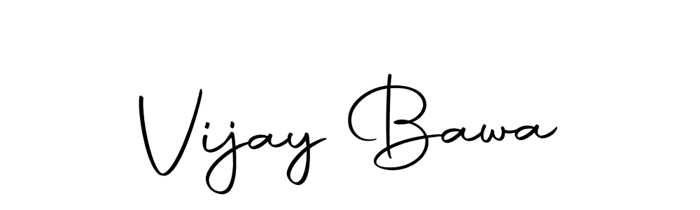 Use a signature maker to create a handwritten signature online. With this signature software, you can design (Autography-DOLnW) your own signature for name Vijay Bawa. Vijay Bawa signature style 10 images and pictures png