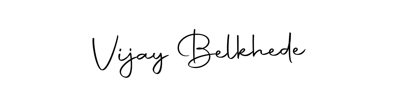 You should practise on your own different ways (Autography-DOLnW) to write your name (Vijay Belkhede) in signature. don't let someone else do it for you. Vijay Belkhede signature style 10 images and pictures png