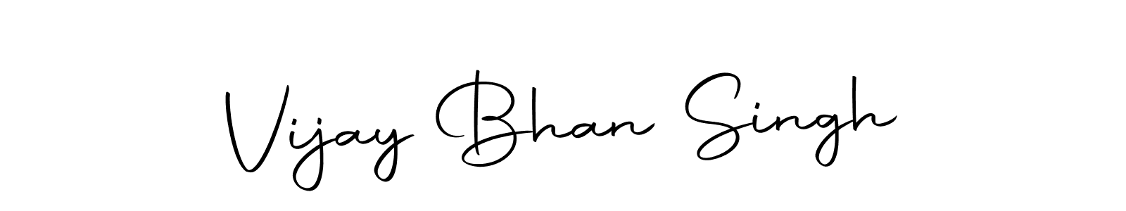 How to make Vijay Bhan Singh signature? Autography-DOLnW is a professional autograph style. Create handwritten signature for Vijay Bhan Singh name. Vijay Bhan Singh signature style 10 images and pictures png