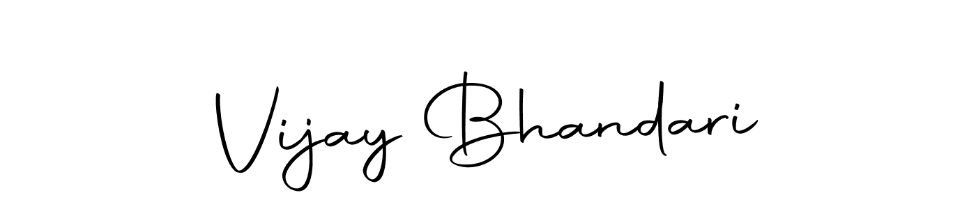 Vijay Bhandari stylish signature style. Best Handwritten Sign (Autography-DOLnW) for my name. Handwritten Signature Collection Ideas for my name Vijay Bhandari. Vijay Bhandari signature style 10 images and pictures png