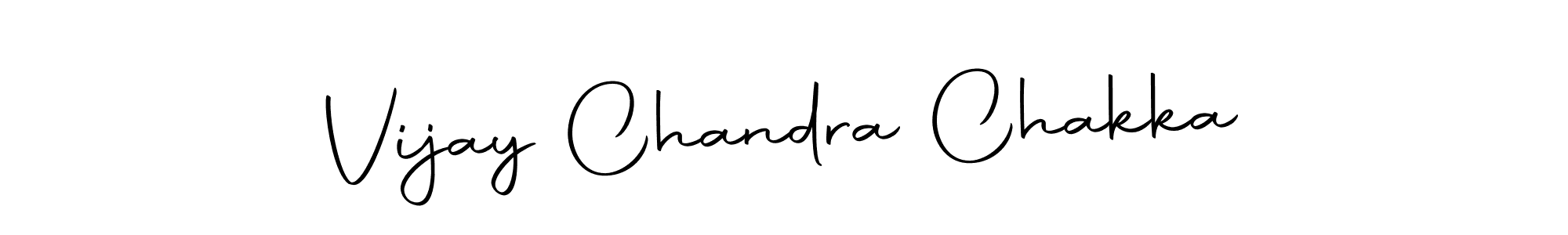 Make a beautiful signature design for name Vijay Chandra Chakka. With this signature (Autography-DOLnW) style, you can create a handwritten signature for free. Vijay Chandra Chakka signature style 10 images and pictures png