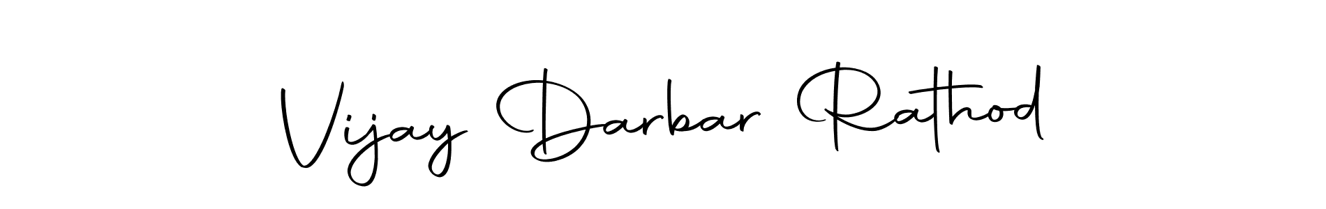Design your own signature with our free online signature maker. With this signature software, you can create a handwritten (Autography-DOLnW) signature for name Vijay Darbar Rathod. Vijay Darbar Rathod signature style 10 images and pictures png