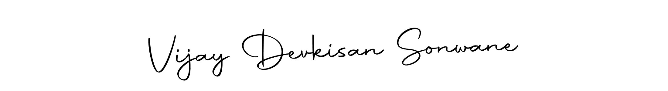 It looks lik you need a new signature style for name Vijay Devkisan Sonwane. Design unique handwritten (Autography-DOLnW) signature with our free signature maker in just a few clicks. Vijay Devkisan Sonwane signature style 10 images and pictures png