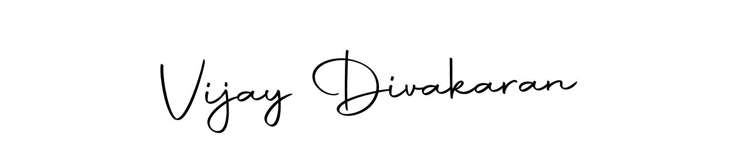 Make a beautiful signature design for name Vijay Divakaran. With this signature (Autography-DOLnW) style, you can create a handwritten signature for free. Vijay Divakaran signature style 10 images and pictures png