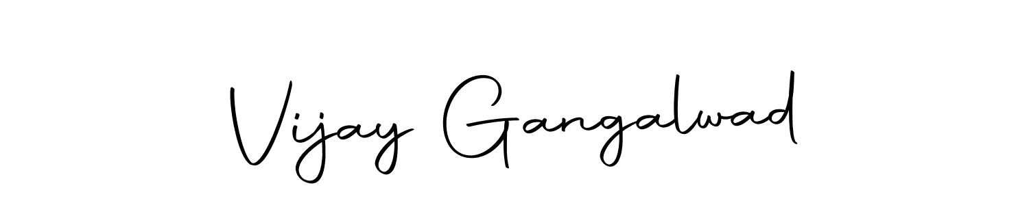 Design your own signature with our free online signature maker. With this signature software, you can create a handwritten (Autography-DOLnW) signature for name Vijay Gangalwad. Vijay Gangalwad signature style 10 images and pictures png