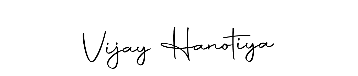 Make a short Vijay Hanotiya signature style. Manage your documents anywhere anytime using Autography-DOLnW. Create and add eSignatures, submit forms, share and send files easily. Vijay Hanotiya signature style 10 images and pictures png