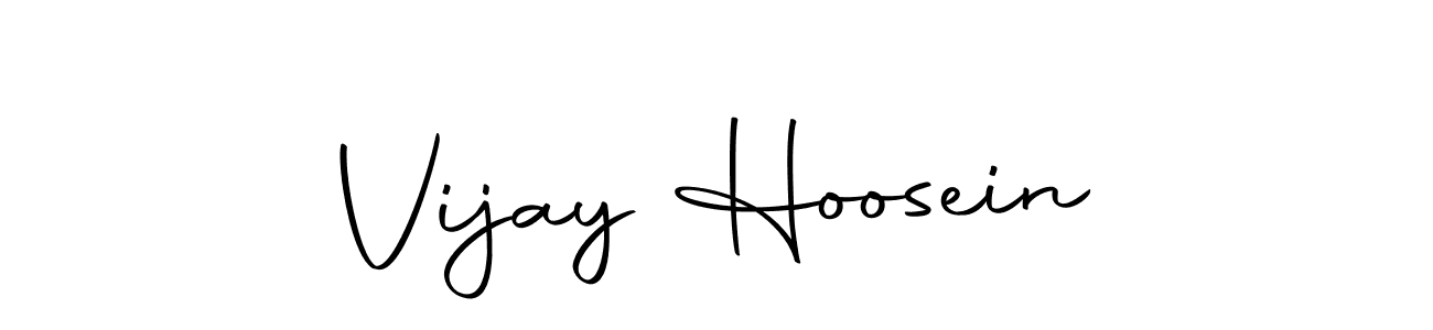 Use a signature maker to create a handwritten signature online. With this signature software, you can design (Autography-DOLnW) your own signature for name Vijay Hoosein. Vijay Hoosein signature style 10 images and pictures png
