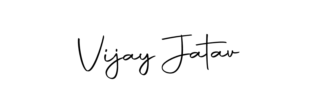 Vijay Jatav stylish signature style. Best Handwritten Sign (Autography-DOLnW) for my name. Handwritten Signature Collection Ideas for my name Vijay Jatav. Vijay Jatav signature style 10 images and pictures png