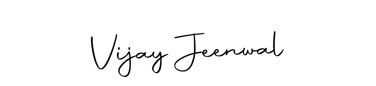 Make a beautiful signature design for name Vijay Jeenwal. With this signature (Autography-DOLnW) style, you can create a handwritten signature for free. Vijay Jeenwal signature style 10 images and pictures png