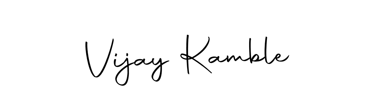 Make a beautiful signature design for name Vijay Kamble. With this signature (Autography-DOLnW) style, you can create a handwritten signature for free. Vijay Kamble signature style 10 images and pictures png