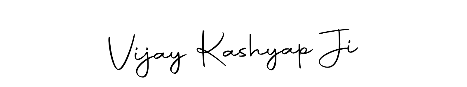 Make a beautiful signature design for name Vijay Kashyap Ji. With this signature (Autography-DOLnW) style, you can create a handwritten signature for free. Vijay Kashyap Ji signature style 10 images and pictures png