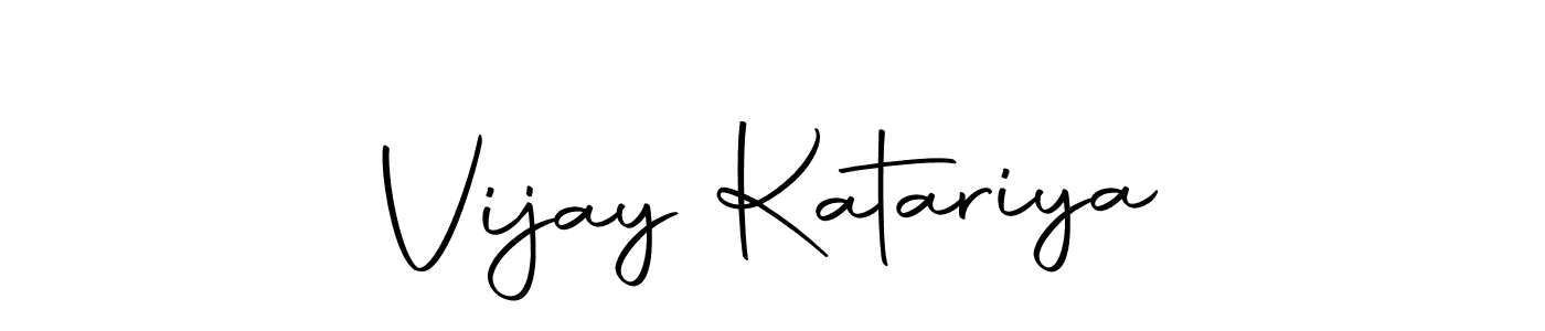 Use a signature maker to create a handwritten signature online. With this signature software, you can design (Autography-DOLnW) your own signature for name Vijay Katariya. Vijay Katariya signature style 10 images and pictures png