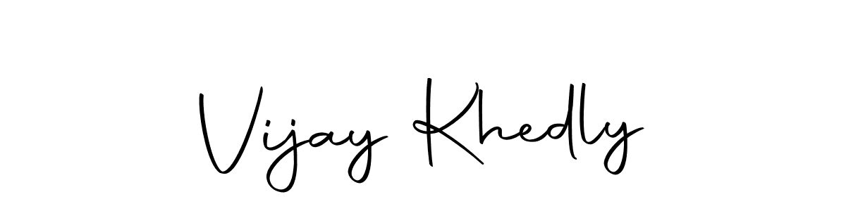 Vijay Khedly stylish signature style. Best Handwritten Sign (Autography-DOLnW) for my name. Handwritten Signature Collection Ideas for my name Vijay Khedly. Vijay Khedly signature style 10 images and pictures png