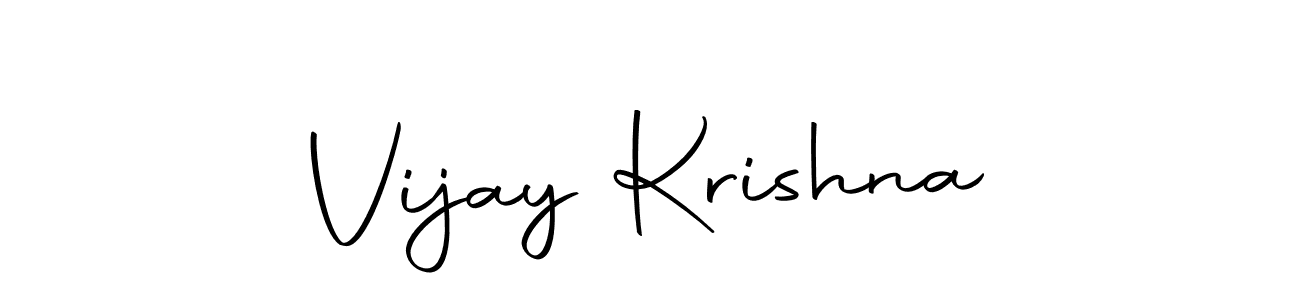 Make a short Vijay Krishna signature style. Manage your documents anywhere anytime using Autography-DOLnW. Create and add eSignatures, submit forms, share and send files easily. Vijay Krishna signature style 10 images and pictures png