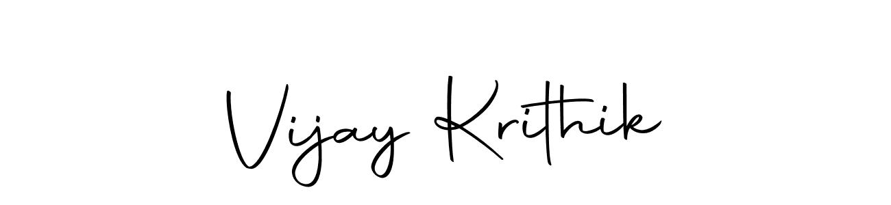 It looks lik you need a new signature style for name Vijay Krithik. Design unique handwritten (Autography-DOLnW) signature with our free signature maker in just a few clicks. Vijay Krithik signature style 10 images and pictures png