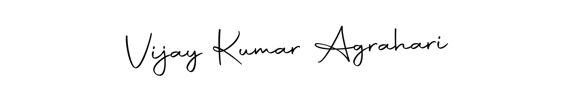 How to make Vijay Kumar Agrahari signature? Autography-DOLnW is a professional autograph style. Create handwritten signature for Vijay Kumar Agrahari name. Vijay Kumar Agrahari signature style 10 images and pictures png