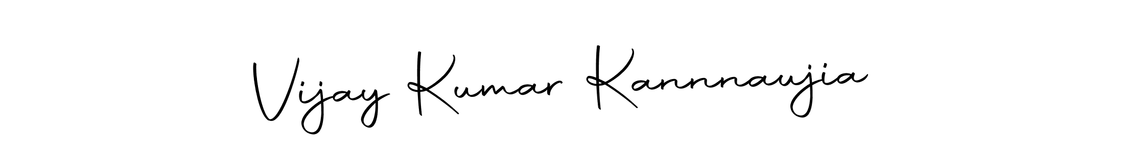 Make a short Vijay Kumar Kannnaujia signature style. Manage your documents anywhere anytime using Autography-DOLnW. Create and add eSignatures, submit forms, share and send files easily. Vijay Kumar Kannnaujia signature style 10 images and pictures png