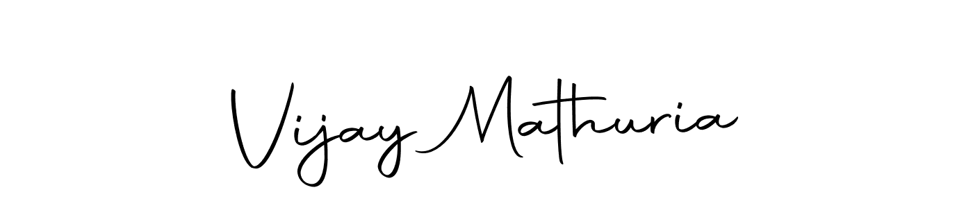 You should practise on your own different ways (Autography-DOLnW) to write your name (Vijay Mathuria) in signature. don't let someone else do it for you. Vijay Mathuria signature style 10 images and pictures png