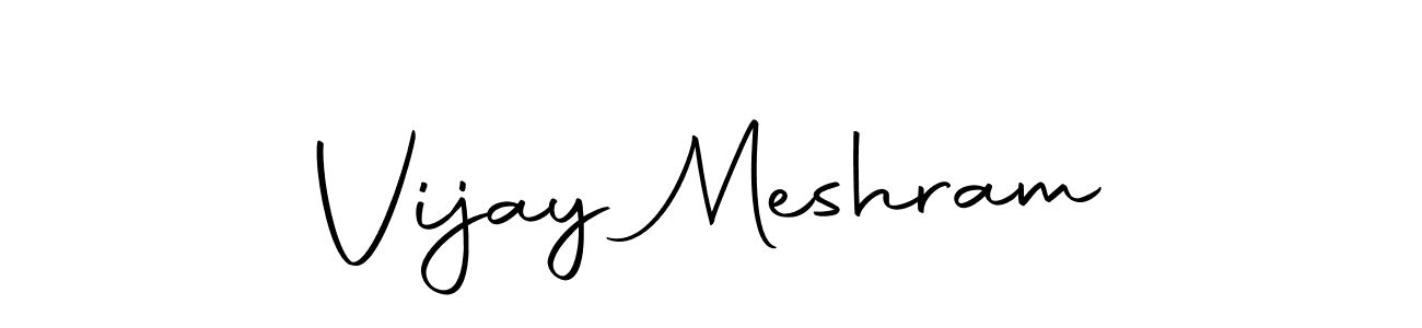 Make a beautiful signature design for name Vijay Meshram. With this signature (Autography-DOLnW) style, you can create a handwritten signature for free. Vijay Meshram signature style 10 images and pictures png