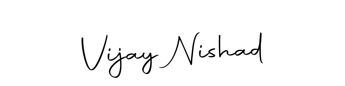 It looks lik you need a new signature style for name Vijay Nishad. Design unique handwritten (Autography-DOLnW) signature with our free signature maker in just a few clicks. Vijay Nishad signature style 10 images and pictures png