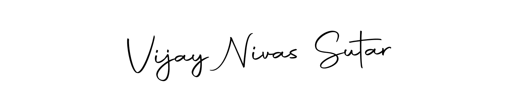 The best way (Autography-DOLnW) to make a short signature is to pick only two or three words in your name. The name Vijay Nivas Sutar include a total of six letters. For converting this name. Vijay Nivas Sutar signature style 10 images and pictures png