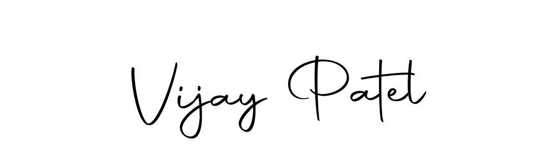 Make a beautiful signature design for name Vijay Patel. With this signature (Autography-DOLnW) style, you can create a handwritten signature for free. Vijay Patel signature style 10 images and pictures png