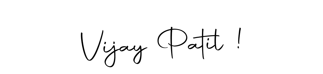 Also we have Vijay Patil ! name is the best signature style. Create professional handwritten signature collection using Autography-DOLnW autograph style. Vijay Patil ! signature style 10 images and pictures png