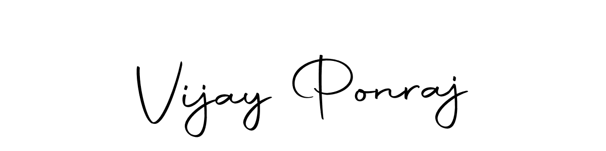 Make a short Vijay Ponraj signature style. Manage your documents anywhere anytime using Autography-DOLnW. Create and add eSignatures, submit forms, share and send files easily. Vijay Ponraj signature style 10 images and pictures png