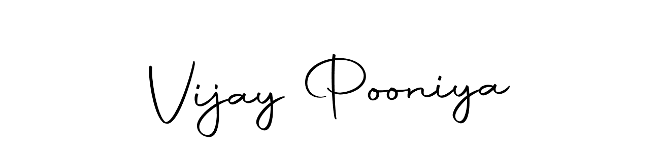 Also we have Vijay Pooniya name is the best signature style. Create professional handwritten signature collection using Autography-DOLnW autograph style. Vijay Pooniya signature style 10 images and pictures png