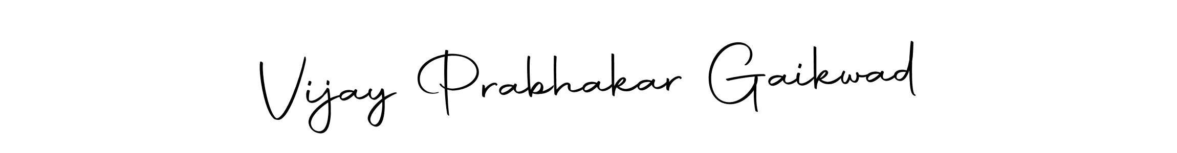 Design your own signature with our free online signature maker. With this signature software, you can create a handwritten (Autography-DOLnW) signature for name Vijay Prabhakar Gaikwad. Vijay Prabhakar Gaikwad signature style 10 images and pictures png