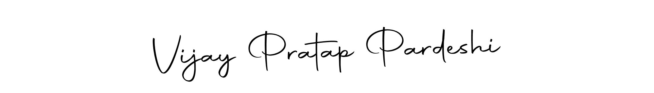 Design your own signature with our free online signature maker. With this signature software, you can create a handwritten (Autography-DOLnW) signature for name Vijay Pratap Pardeshi. Vijay Pratap Pardeshi signature style 10 images and pictures png